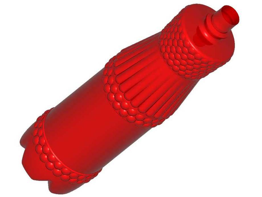 Projekt butelek typu PET w T-Flex CAD